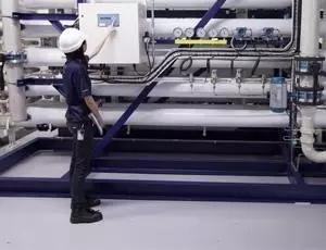 Push water